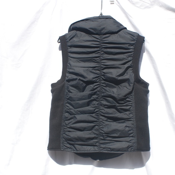 Free People | Black Vest Sweater Knit Sides - M - Picture 2 of 7